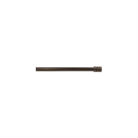 6 x BASTONE METALLO D 20/19 120/210CM CILINDRO BRONZO