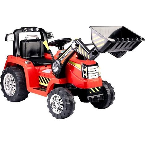 Trattore elettrico a batteria ZP1005 rosso (1/5)
