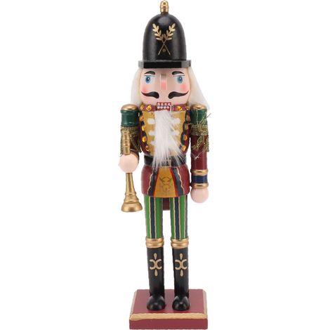 Figur aus Walnussholz, dekorative Tischpuppe für Wohnzimmer oder Büro – ideales Geschenk (1/5)