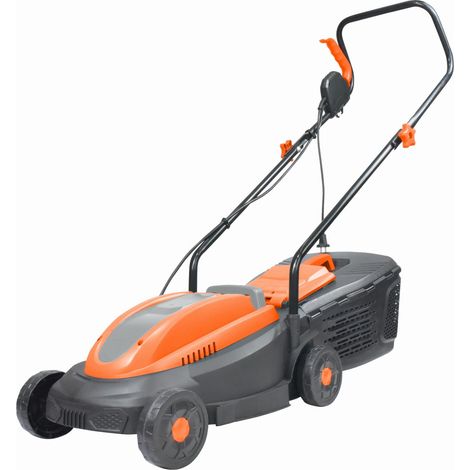 Jardibricodeco – Robot de pelouse électrique 2600W – Moteur électrique – Largeur de coupe 320 mm – Réglage de hauteur 20/40/55 mm – Collecteur 25L (1/2)