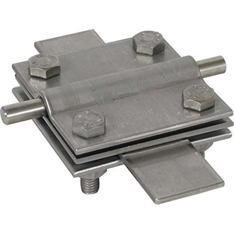 DEHN 319229 - CROIX UNION PLAQUE 7 - 10/30 - 40 MM NIRO V4 A