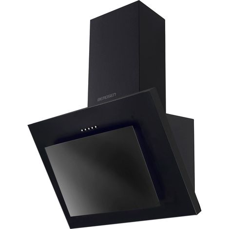 Campana extractora 60 cm - negra (1/5)