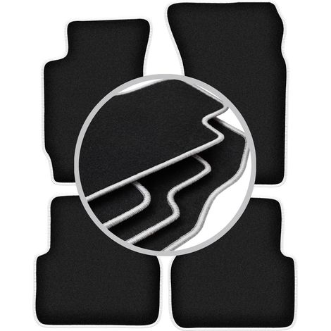 Tapis de sol Carlux argentés pour : Subaru Forester II SUV (2002-2008) (1/5)