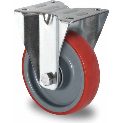 CASCOO Bockrolle ø 125 mm Serie N2U6 Kugellager