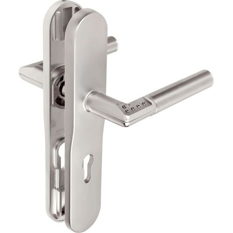 Tesa Assa Abloy mchdl872 cm manico di piastra lunga con foro a 72 mano destra (1/3)