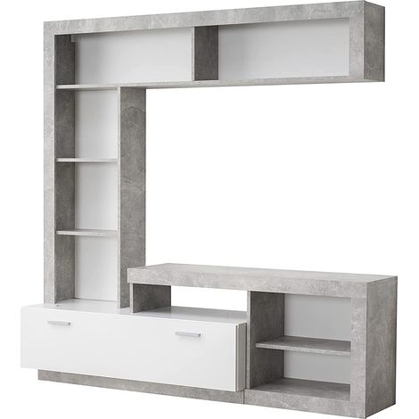 Glendo  Legno laminato - Bianco / grigio (1/5)