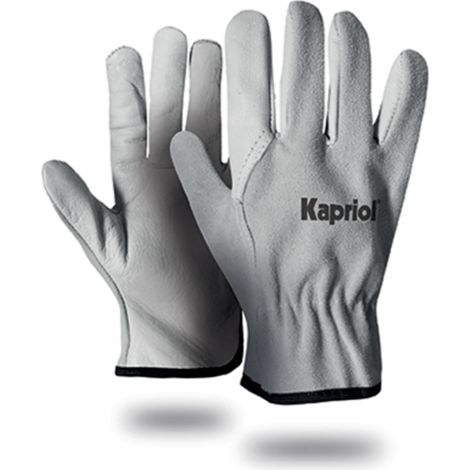 GANTS DRIVER COMBY BLANC - KAPRIOL T11