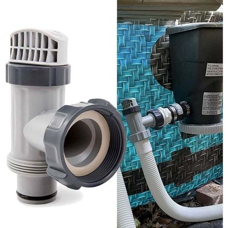 Replacement Valve for 1500 2500 4000 Gallon Filter Pump Shut Off Valve for Above Ground Pools MUMU (1/4)