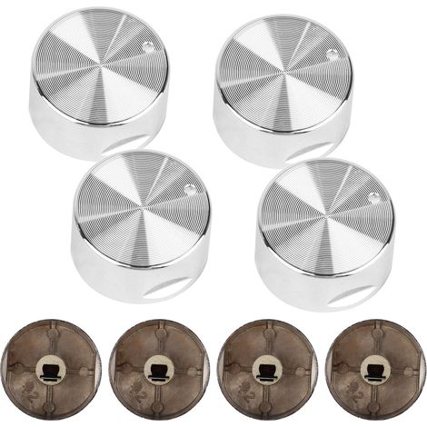 Lntyq Commande de Réchaud à Gaz, 8PCS Bouton de Cuisinière, Boutons de Réglage Universels, pour Four, Cuisinière et Plaques Chauffantes (1/5)
