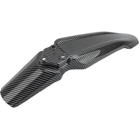Parafango anteriore per moto elettrica, con motivo in fibra di carbonio, paraspruzzi, ricambio per Sur-Ron off-road elettrica. (1/3)