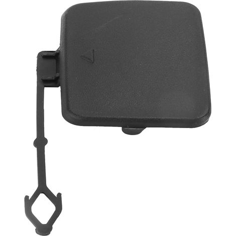 Cache de crochet de remorquage arrière gauche pour X5 2006-2011, capuchon ABS noir, pièce de rechange 51127158447, couvercle de pare-chocs latéral. (1/5)