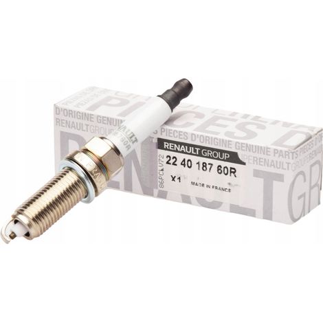 224011561R Bougie d'allumage à surface oxydée avec finition irisée 224019372R Convient pour Renault. (1/3)