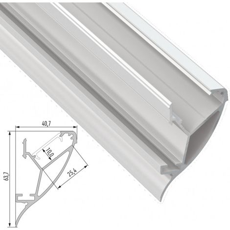 Profil Aluminium  CONVA 2,02M (1/2)