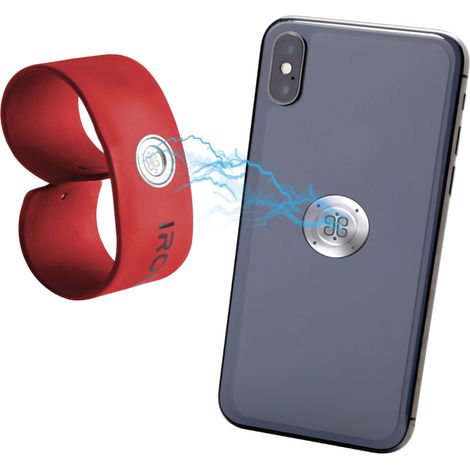 SBS TEIRONSLAPR soporte Soporte activo para teléfono móvil Teléfono móvil/smartphone Rojo