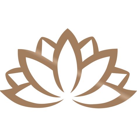Accesorio decorativo de pared de metal Accessory Copper (1/3)