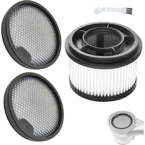Paquete de 3 accesorios de prefiltro Hepa para aspiradoras Xiaomi G9 G10, Dreame T10, T20, T30, T20 Pro, T30 NEO, R10, R10 Pro, R20, R20, Z10 Station, repuestos de filtro reutilizables (1/5)