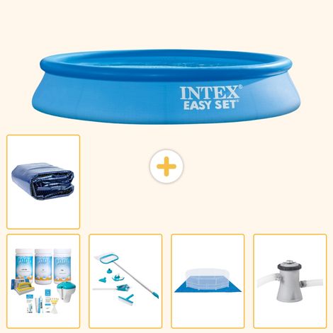 Intex Piscine Easy Set Ronde - 305x61 cm - 6-pièces S20322 (1/5)