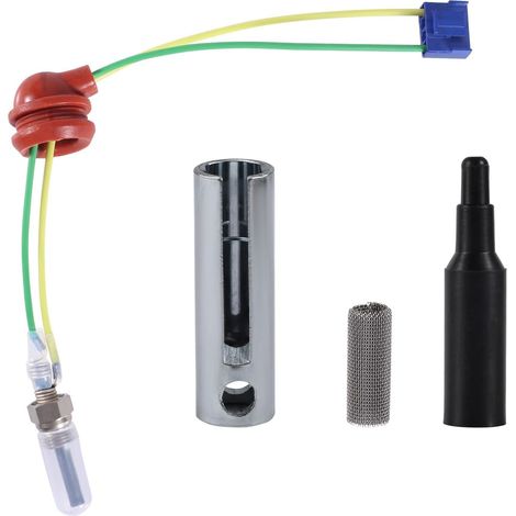 4pcs Kit de Réparation de Bougie Préchauffage, 2kW/5kW/8kW Comprenant une Clé Bouchon et Capuchon Noir Accessoires Chauffage pour Voiture Camion et Bateau