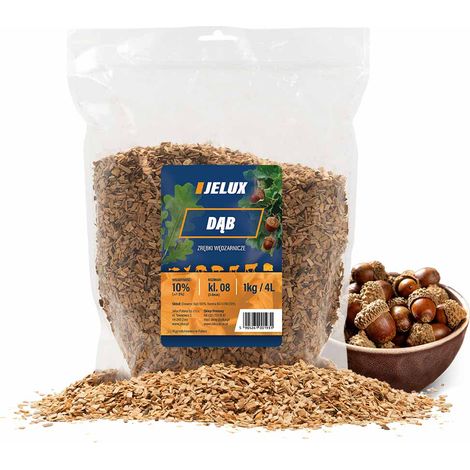 Virutas de roble para ahumar, clase 08, 1 kg (1/5)