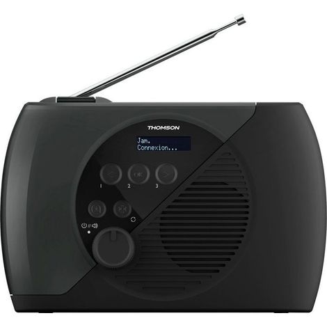Radio FM - THOMSON - DAB - Grau und Schwarz