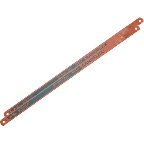 Bahco – Sandflex hacksaw blades 300mm x 18tpi – Bi-metal for metal cutting – Precision ground teeth – Pack of 2 (1/3)