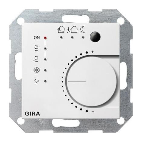 Gira Regolatore continuo interfaccia tasti 4f KNX System 55 Bianco puro [210003], 2100 03