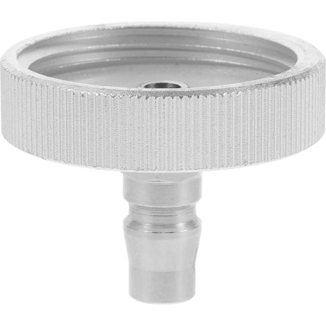 Adaptateur Rapide Purgeur Aluminium de Frein en Argenté Outil Remplacement Liquide pour Voiture -