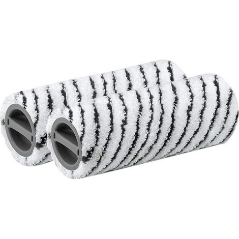 Lot de 2 rouleaux en pierre pour nettoyeurs haute pression – Idéal pour sols durs (carrelage, pierre naturelle), lavable en machine jusqu’à 60 °C, sans résidus ni peluches (1/5)