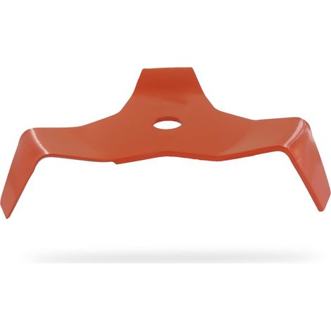 Lame 3 Dents Débroussailleuse Spéciale Mulching Largeur de Coupe 300 mm Epaisseur 4 mm Alésage 25,4 mm (1/5)