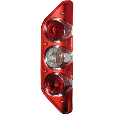 Hella Heckleuchte CARALUNA Modular rot, links