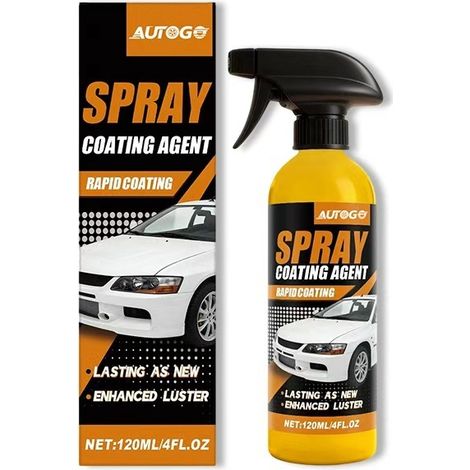 Spray de revêtement automobile AUTOGO - Éclat, protection, résistance aux rayures, anti-poussière, hydrofuge, soin de la peinture automobile (1/5)