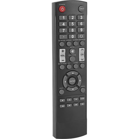 Télécommande universelle pour téléviseur Sharp LCRC116 LCD - Remplace la télécommande d'origine (LC-RC1-16) (1/5)