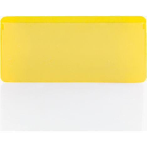 Magna-C Stabiles Klarsichtmagnetschild 110x50mm, Einschub von oben (1/4)