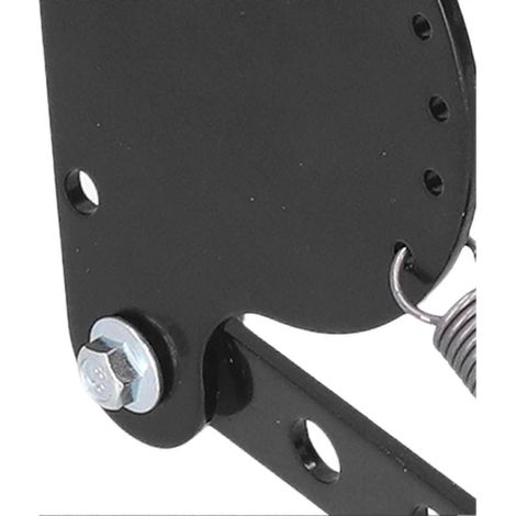 Kit de tendeur de chaîne à ressort noir compatible avec les moteurs de 49cc, 66cc et 80cc pour motos tout-terrain. (1/2)