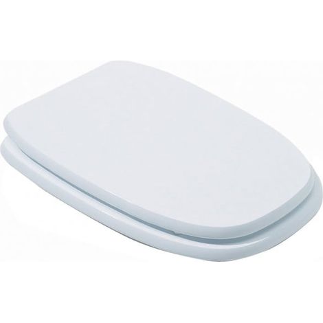 SAVINIDUE - Coprivaso/sedile in resina poliestere bianco - serie: square