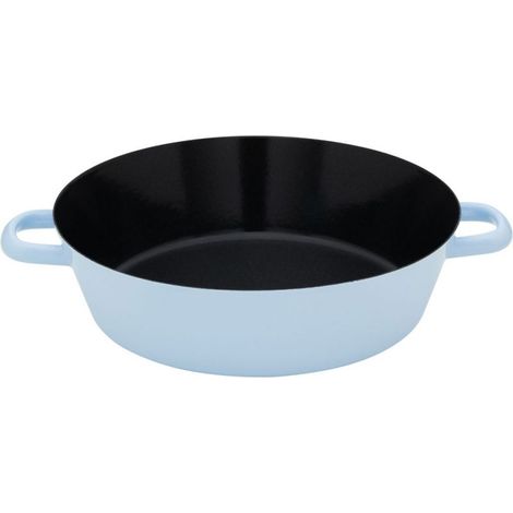 Riess Poêle à frire 28cm émail bleu