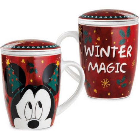 Disney Winter Magic Mickey Mouse tisaniera porcellana 430 ml