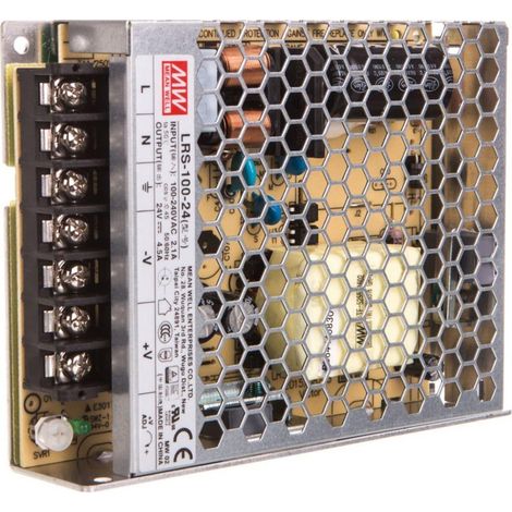 FUENTE DE ALIMENTACIÓN CONMUTADA LRS-100-24 MEAN WELL (1/3)