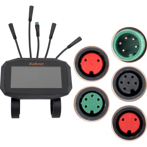 Scooter accessories compatible with Kukirin G2 Pro 2025 model color screen instrument display. (1/5)
