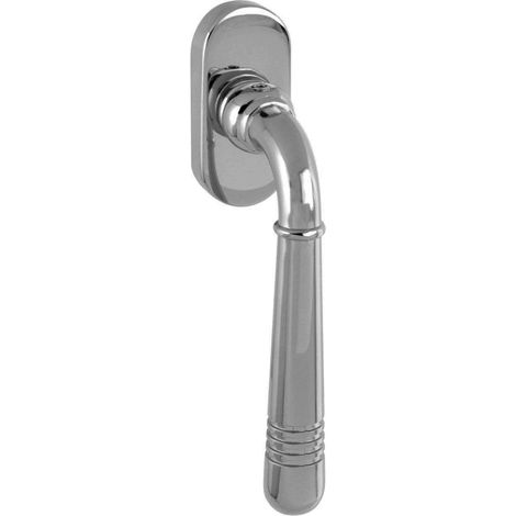 Türgriff Türdrücker Fenstergriff verchromt Langschildgarnitur Vollmaterial Fenstergriff (1/2)