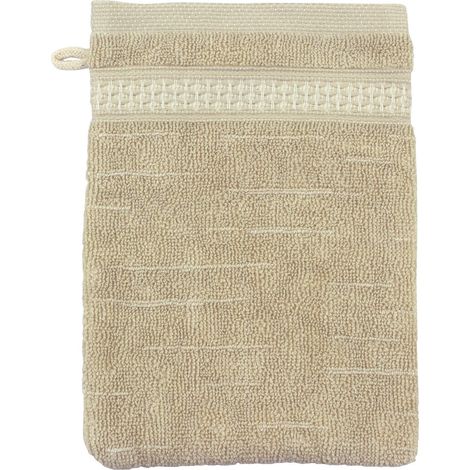 Gant de toilette FICUS 500 g/m2 pur coton issu de l'agriculture biologique (1/5)
