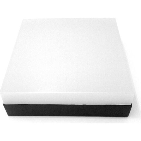 Downlight Led Surface Carré 12w 3000K Noir