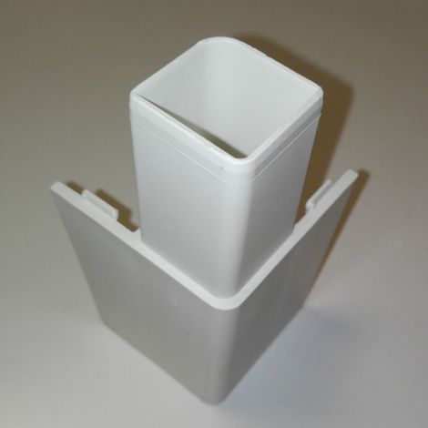 1PZ KIT LAVATOIO RESINA BIANCO (PIEDE ANNO 19)