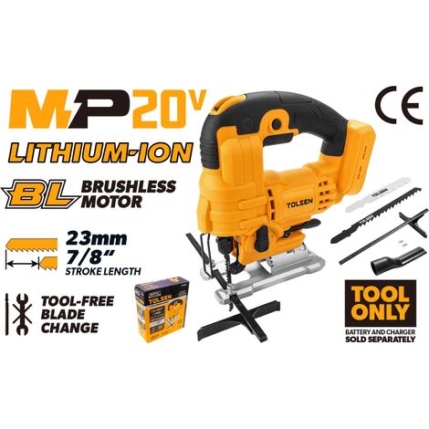 SEGHETTO ALTERNATIVO BRUSHLESS 20V SERIE MP20V TOLSEN (1/3)