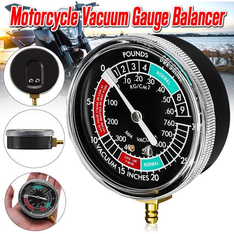 1x Motorcycle Carburetor Vacuum Gauge Balance Synchronizer (1/3)