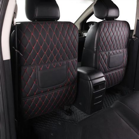 2-Piece Car Seat Back Protectors, for Renault Arkana 2021-2025, Anti-Kick Car Seat Cushion, Car Seat Accessories, C (1/5)