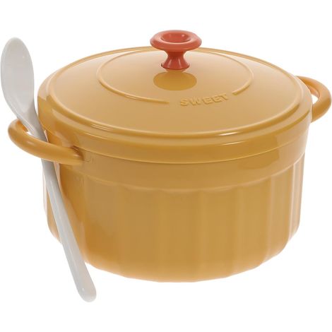 Bol à soupe Levemolo grande capacité en acier inoxydable et PP (1/5)