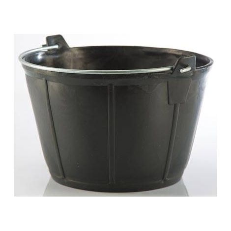 PLASVIDAVI caldereta 11l negra asa metal , Caldereta 11L negra Plástico negro con asa metálica Tamaño: 320x320x200 mm.
