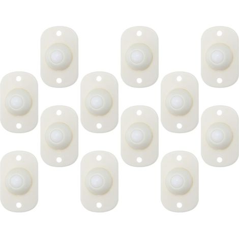 de 12 roulettes adhésives multifonctionnelles pivotantes à (1/5)