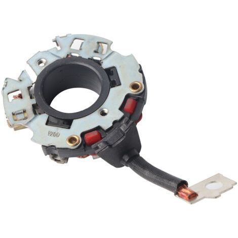 Soporte de escobillas de arranque para automóviles, pieza de repuesto metálica robusta y práctica, resistente a la corrosión, para vehículos Bosch. (1/5)